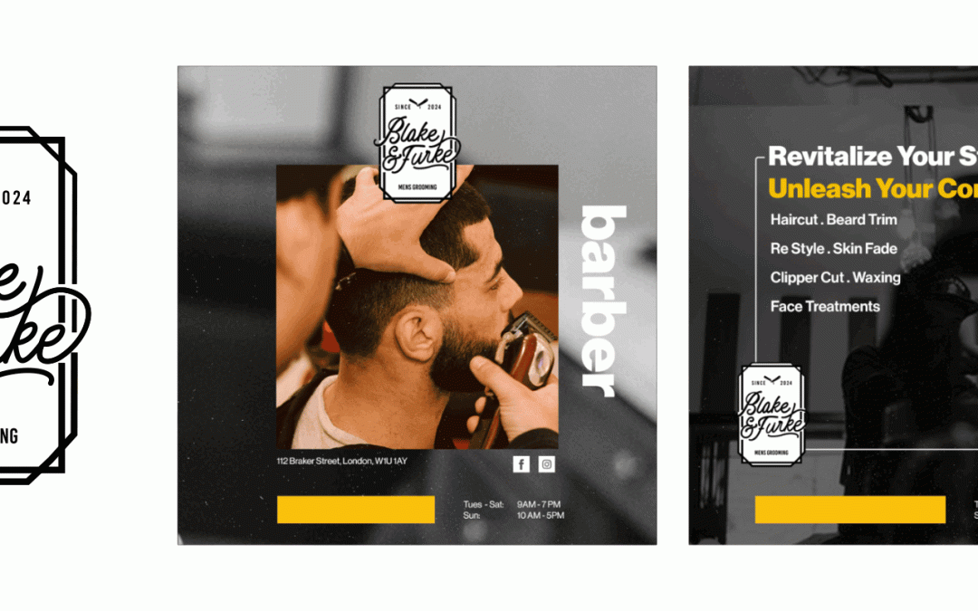 Barber branding & marketing campaign