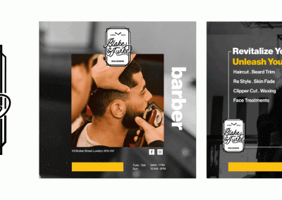 Barber branding & marketing campaign