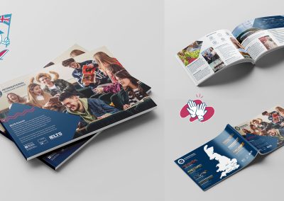 Brand redesign for Language School