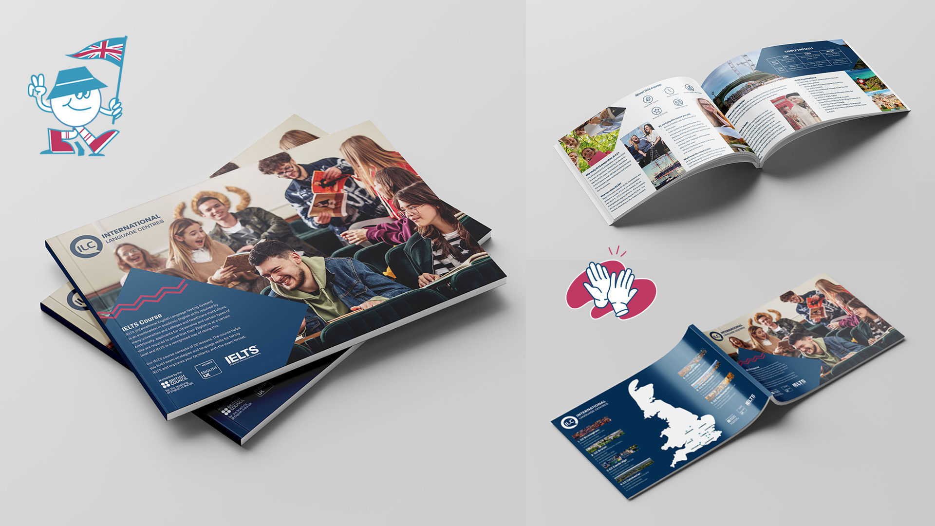 Brochure Design for International Language School