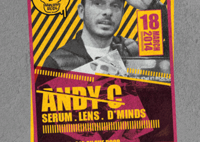 Flyer design for Portsmouth event