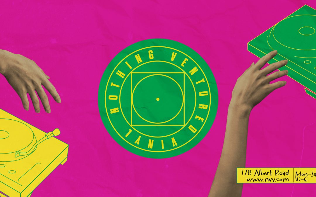 Logo & campaign design for a record store