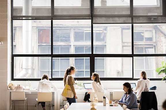 Magazine for women’s co working space