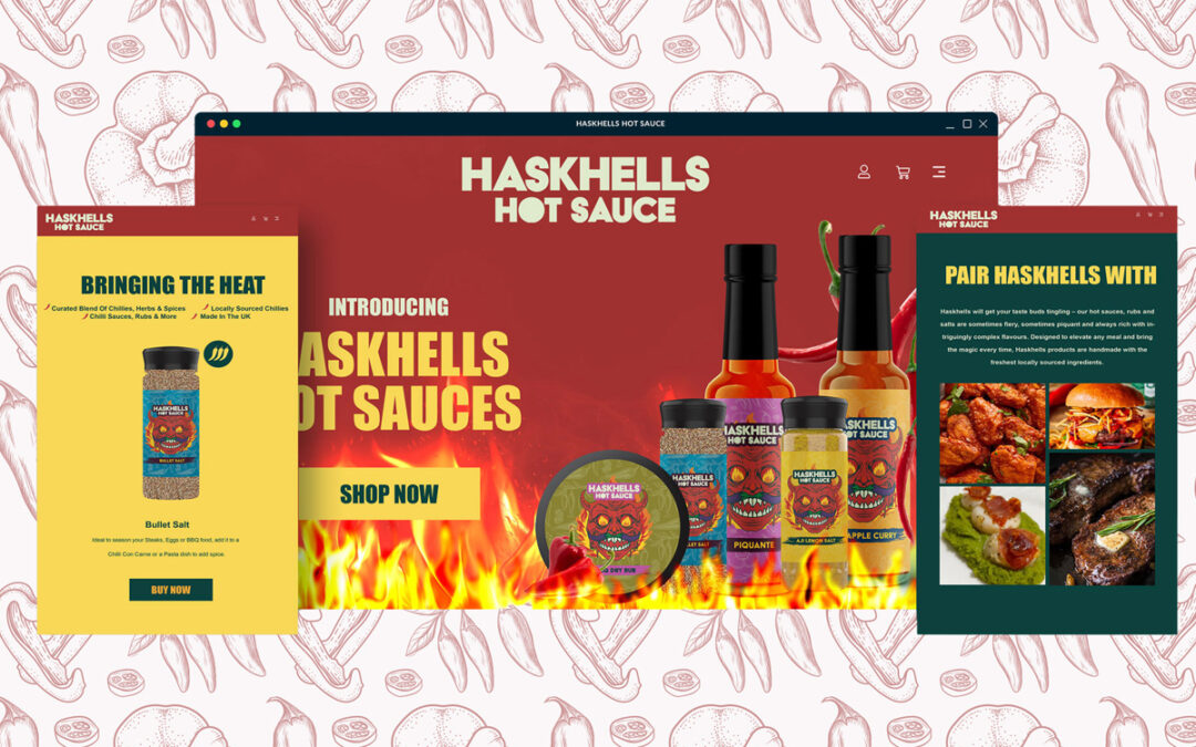 Hot sauce brand & product design
